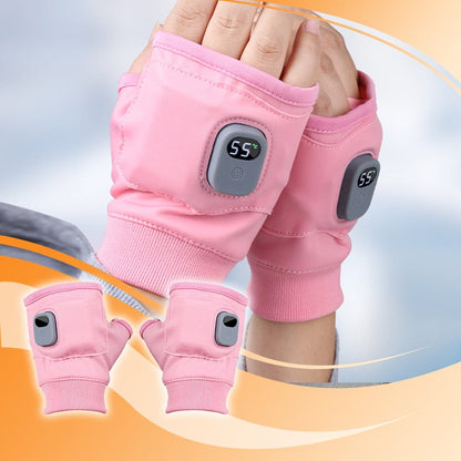 ✨Smart Thermostatic Heated Fingerless Gloves