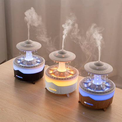 Rain Humidifier Lamp