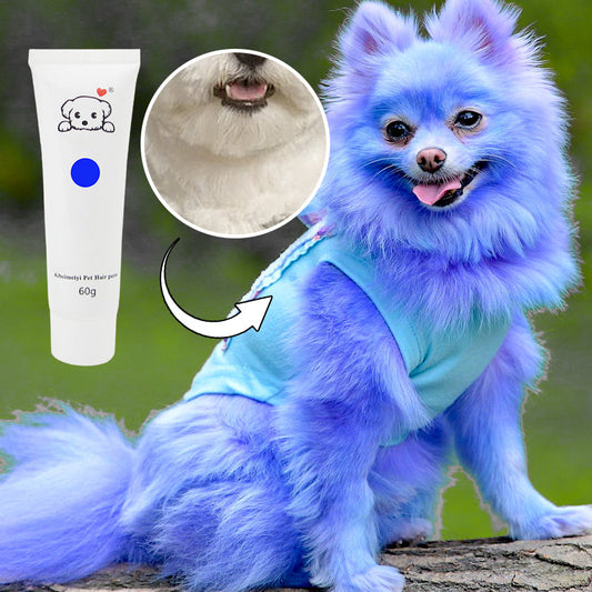 Dog Hair Dye Cream Kit with Safe Long-Lasting Dye Effect