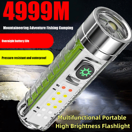 Multifunctional Portable High Brightness Flashlight