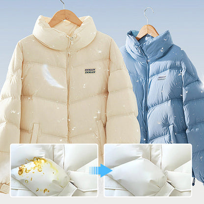 Multi-purpose down jacket dry cleaner with brush