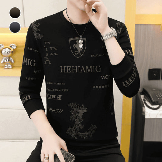 🔥Men's Crew Neck Business Casual Loose Top