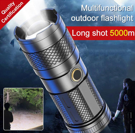 White Laser Strong light flashlight